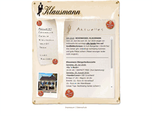 Tablet Screenshot of klausmann-kneipe.de